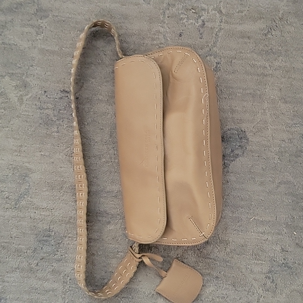 Small tan bag